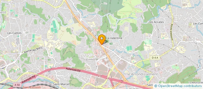 localisation de l'entreprise FORTUNADO à MARSEILLE