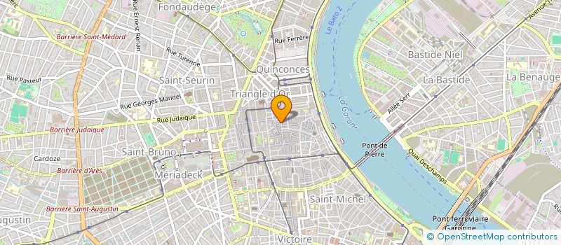 localisation de l'entreprise FORTUNAE  BORDEAUX