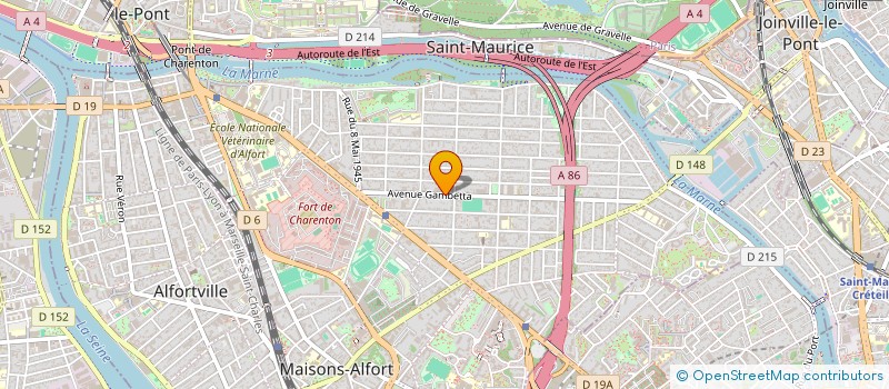 localisation de l'entreprise FORTUNATO  NICE