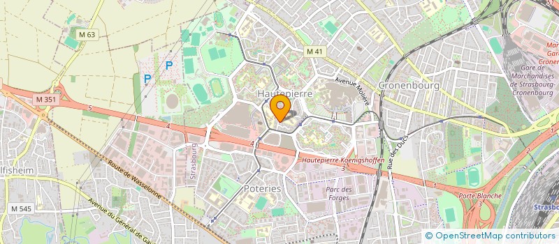 localisation de l'entreprise FORTUNATO DI MICCO à STRASBOURG