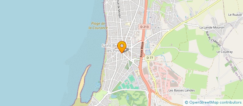 localisation de l'entreprise FORTUNE à SAINT-BREVIN-LES-PINS