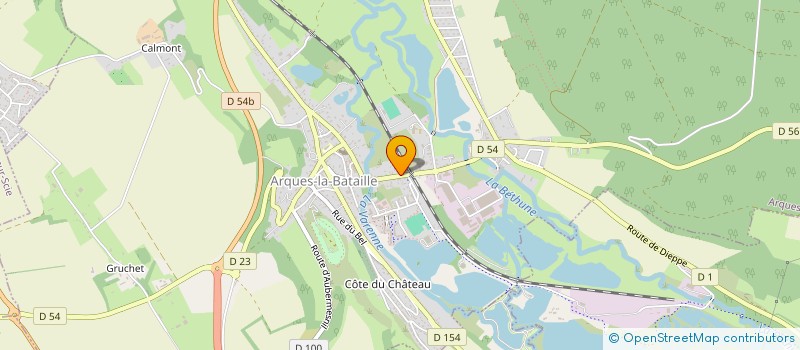 localisation de l'entreprise FORTUNE  ARQUES-LA-BATAILLE