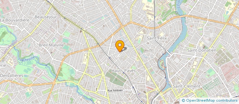 localisation de l'entreprise FORTUNE CARREE PRODUCTION à NANTES