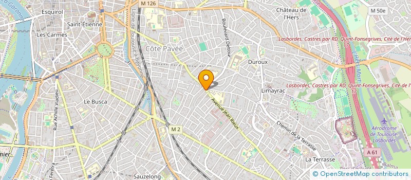 localisation de l'entreprise FORTUNE DUCAP à TOULOUSE