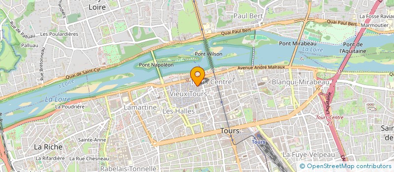 localisation de l'entreprise FORTUNE FORGE  TOURS