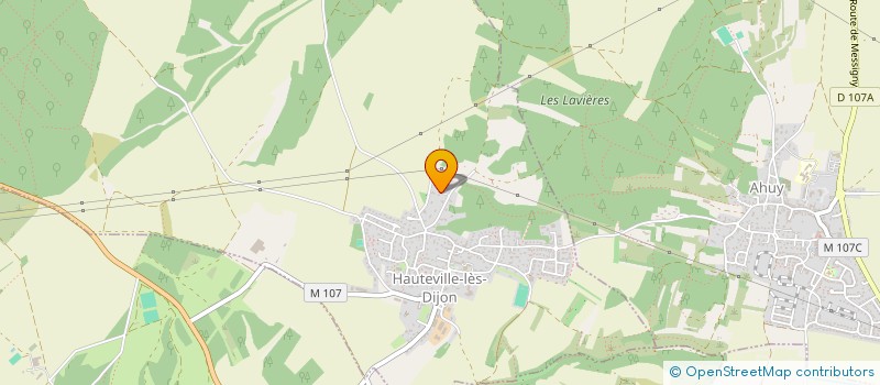 localisation de l'entreprise FORTUNE&IMMOBILIER  HAUTEVILLE-LES-DIJON