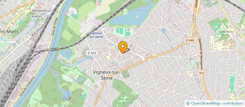 localisation de l'entreprise FORTUNE PANDA à VIGNEUX-SUR-SEINE