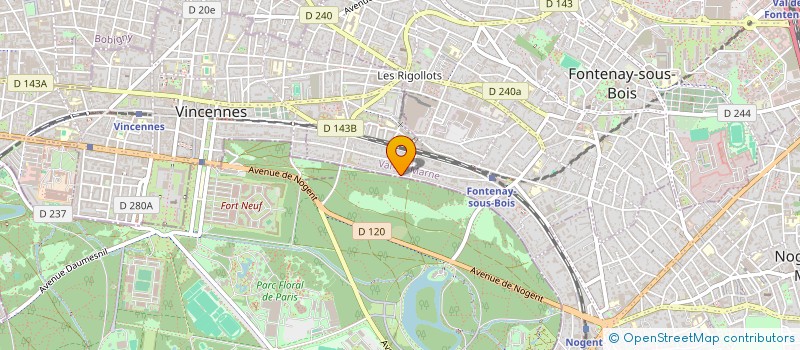 localisation de l'entreprise FORTUNIFY à FONTENAY-SOUS-BOIS