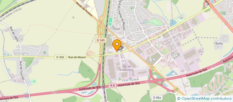 localisation de l'entreprise FORTUNY INVEST  SERRIS