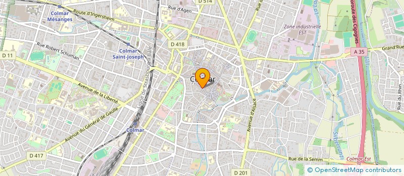 localisation de l'entreprise FORTWENGER COLMAR  COLMAR