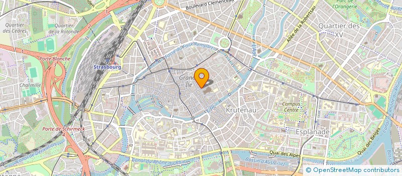 localisation de l'entreprise FORTWENGER HALLEBARDES  STRASBOURG