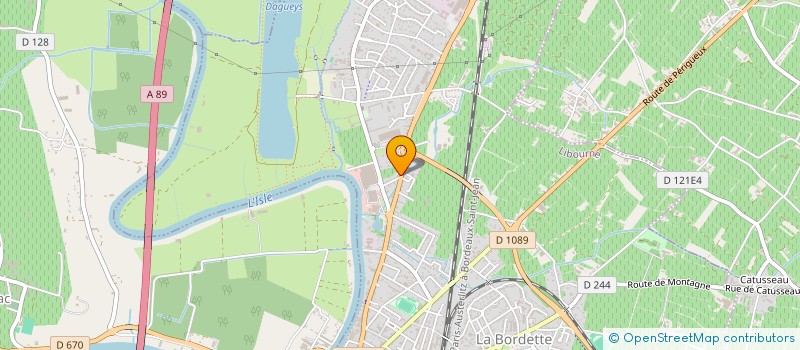 localisation de l'entreprise FORTY 2  LIBOURNE