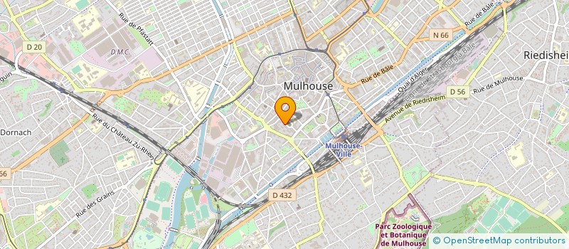localisation de l'entreprise FORTY WINKS ENTERPRISES à MULHOUSE