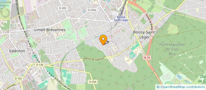 localisation de l'entreprise FORTYS  LIMEIL-BREVANNES