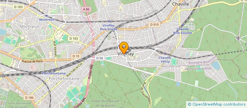 localisation de l'entreprise FORTYSIX  VIROFLAY