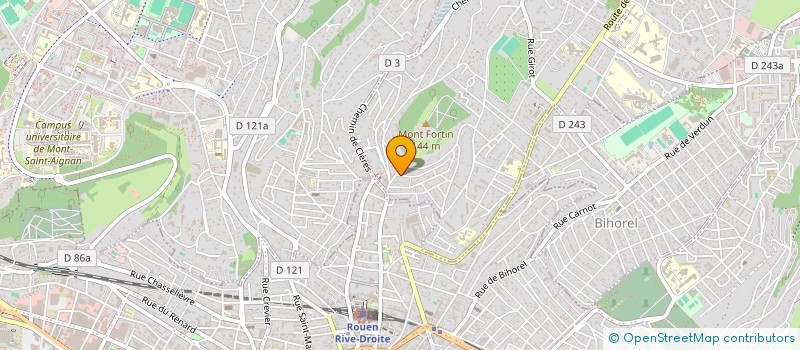 localisation de l'entreprise FORTYTWO à BOIS-GUILLAUME