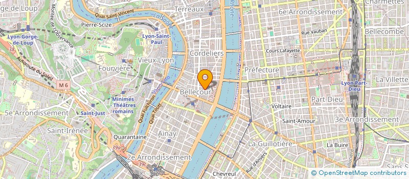 localisation de l'entreprise FORUM ACTION SARL  LYON