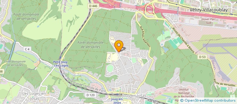 localisation de l'entreprise FORUM CAB SYSTEM  JOUY-EN-JOSAS