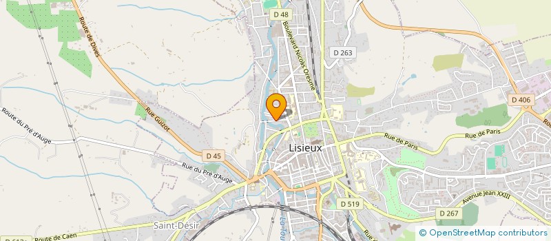 localisation de l'entreprise FORUM CITOYEN à LISIEUX