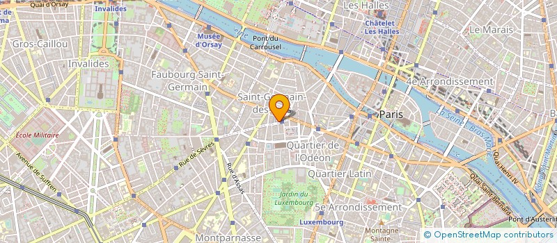 localisation de l'entreprise FORUM COIFFURE à PARIS