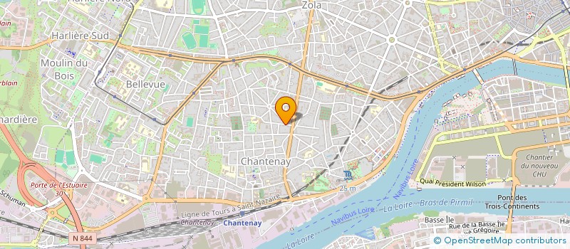 localisation de l'entreprise FORUM CULTURE ET DETENTE  NANTES