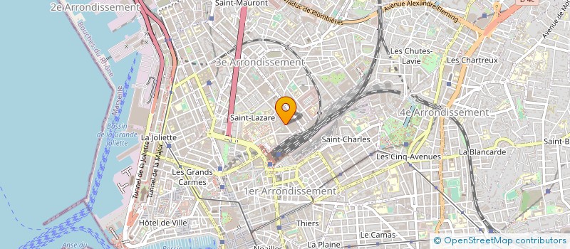 localisation de l'entreprise FORUM DE L'AUTO à MARSEILLE