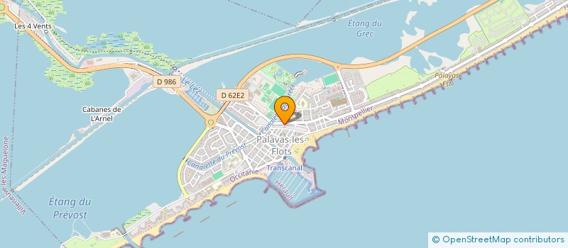localisation de l'entreprise FORUM DES ARTS à PALAVAS-LES-FLOTS