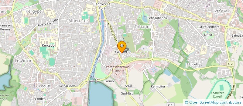 localisation de l'entreprise FORUM DES INGREDIENT SANTE BIEN-ETRE à VANNES