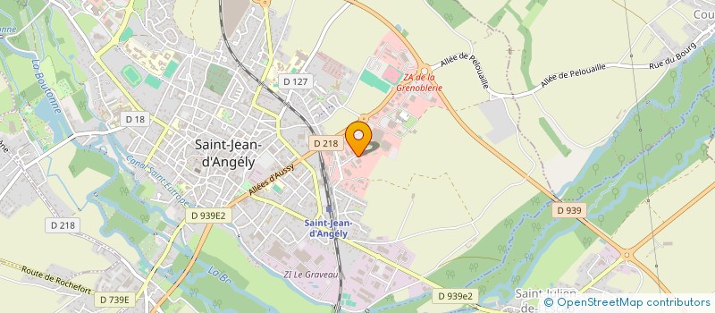 localisation de l'entreprise FORUM DU VEHICULES à SAINT-JEAN-D'ANGELY