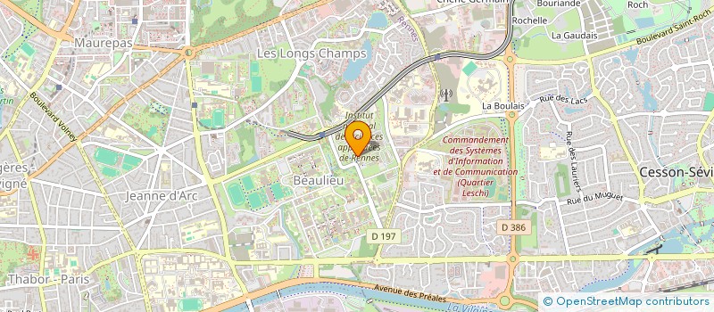 localisation de l'entreprise FORUM GRAND OUEST à RENNES