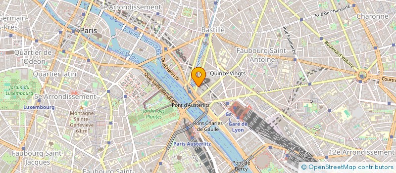 localisation de l'entreprise FORUM IMMOBILIER PARISIEN  PARIS