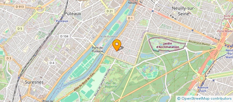 localisation de l'entreprise FORUM INTERACTIVE à NEUILLY-SUR-SEINE
