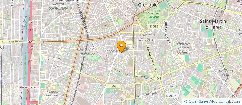 localisation de l'entreprise FORUM NVELLES GENERATIONS GRENOBLE  GRENOBLE