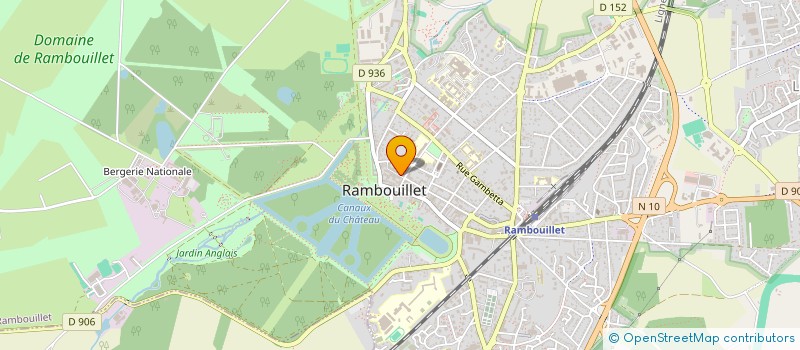 localisation de l'entreprise FORUM POUR DEMAIN à RAMBOUILLET
