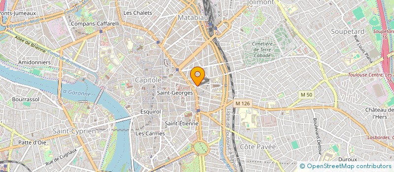 localisation de l'entreprise FORUM TOULOUSE ENTREPRISES  TOULOUSE