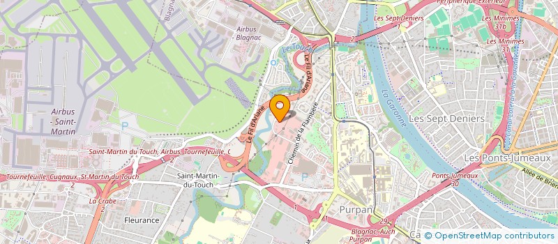 localisation de l'entreprise FORVALYS  TOULOUSE
