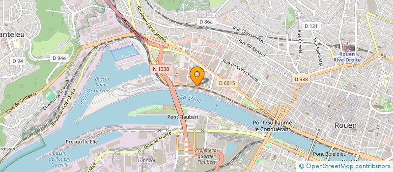 localisation de l'entreprise FORVIS MAZARS à ROUEN