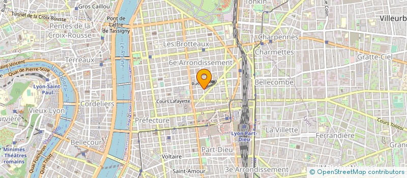 localisation de l'entreprise FORVIS MAZARS  LYON