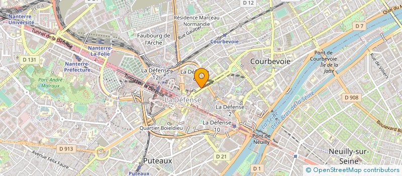 localisation de l'entreprise FORVIS MAZARS ACTUARIAT à COURBEVOIE