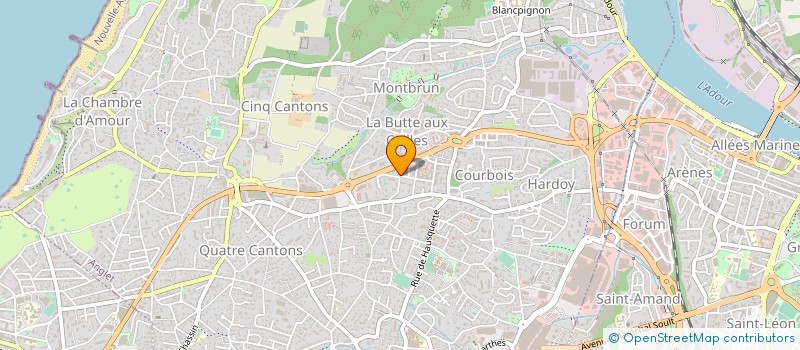 localisation de l'entreprise FORVIS MAZARS ARRIJURIA  ANGLET