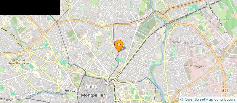 localisation de l'entreprise FORWARD à MONTPELLIER