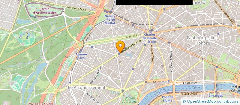 localisation de l'entreprise FORWARD  PARIS