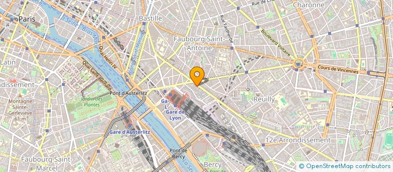 localisation de l'entreprise FORWARD LABS à PARIS