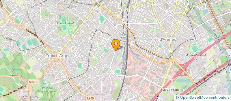 localisation de l'entreprise FORWARD MEDICAL à MONTPELLIER