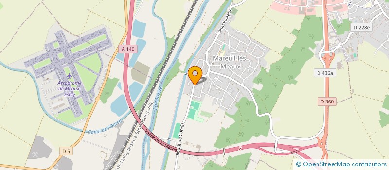 localisation de l'entreprise FORWARDTECH FINANCIAL SYSTEMS à MAREUIL-LES-MEAUX