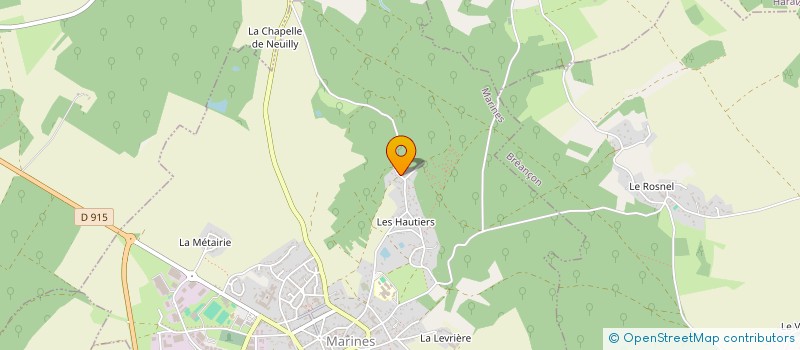 localisation de l'entreprise FORWASH.NET  MARINES