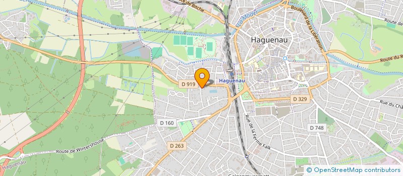 localisation de l'entreprise FORYOU67  HAGUENAU