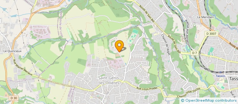 localisation de l'entreprise FORZA CAFE à SAINT-GENIS-LES-OLLIERES