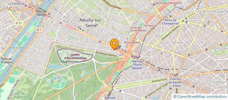 localisation de l'entreprise FORZA CONCEPT à NEUILLY-SUR-SEINE