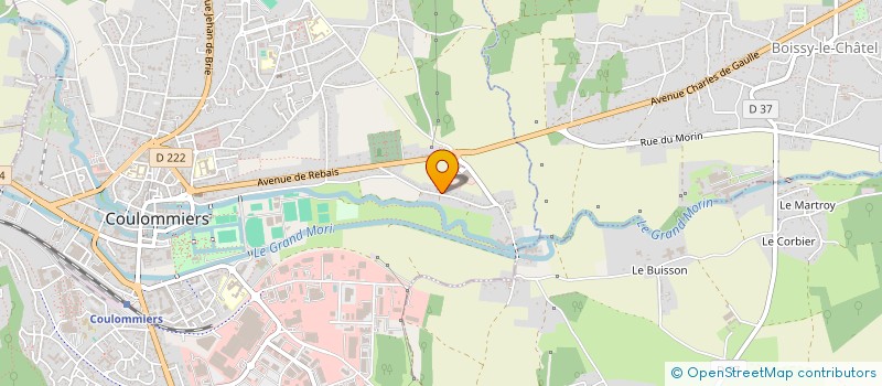 localisation de l'entreprise FORZA NOI à COULOMMIERS